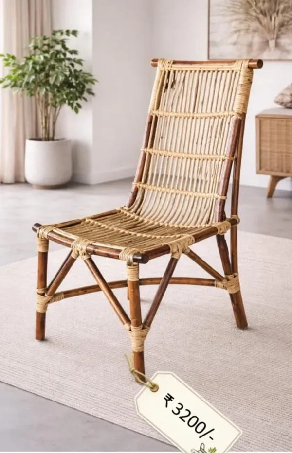 Cane High Back Accent Chair - SLK Cane Furniture