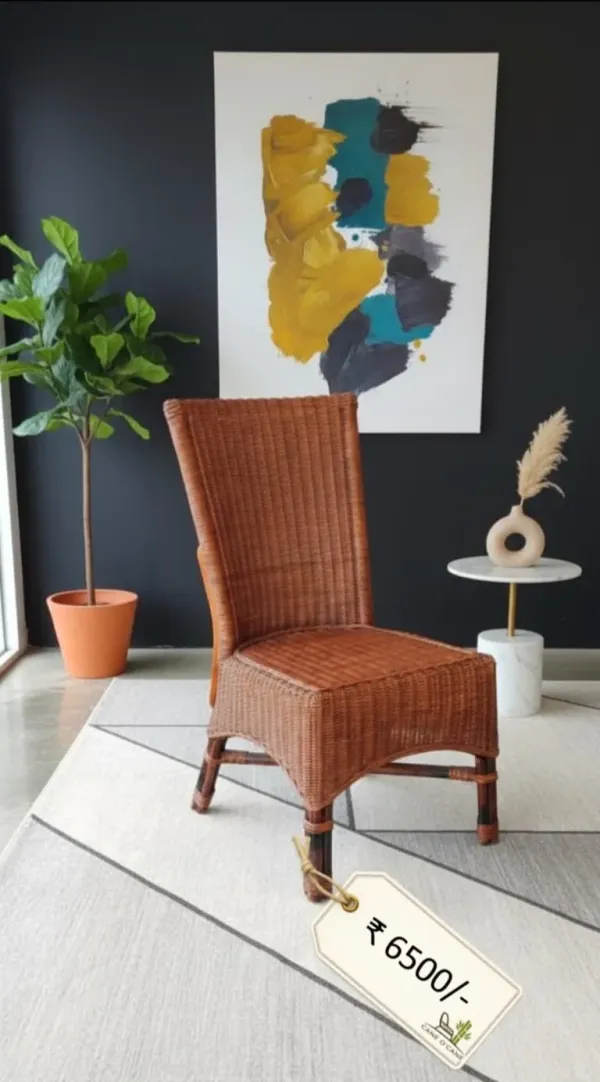 Premium Cane High Back Accent Chair - SLK Cane Furniture