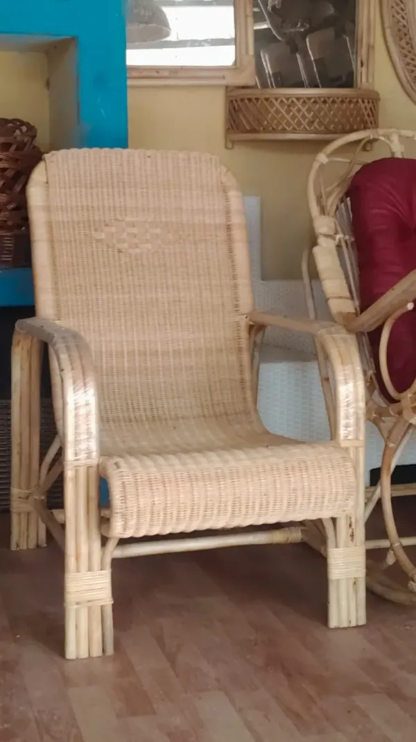 Woven Cane High Back Chair - SLK Cane Furniture